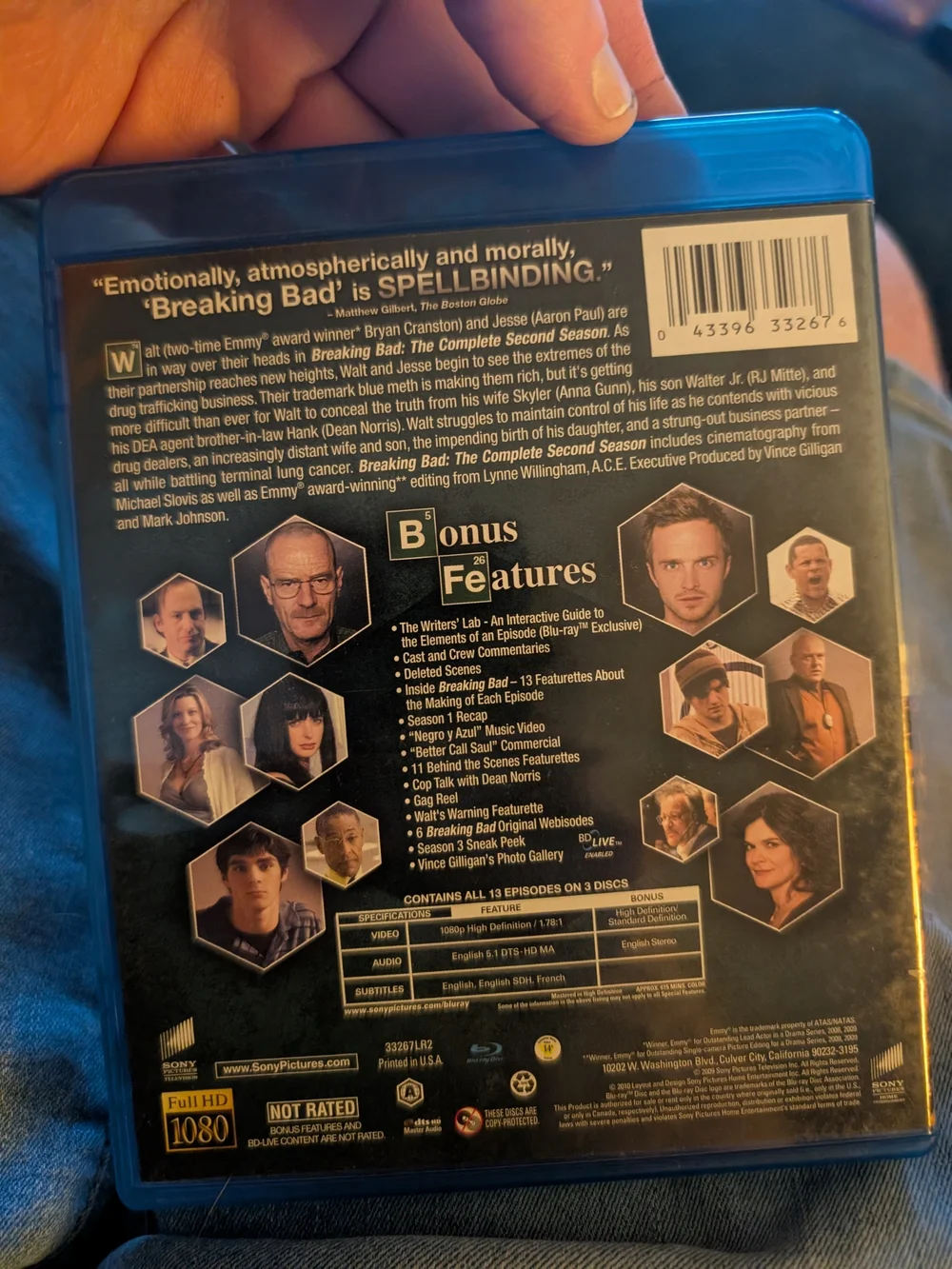 Breaking Bad Season 2, 3, 4 Blu-ray all in great shape